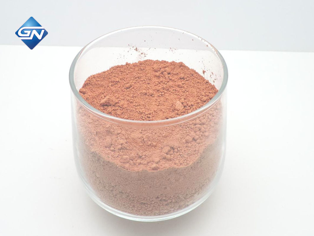 Poudre de polissage rouge-brun de terre rare pour Cas en verre enduit 1306-38-3