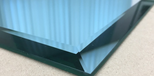 Le polonais d'oxyde de cérium de bord de chanfrein de miroir saupoudrent la couleur blanche