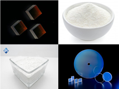 Poudre de polissage d'oxyde blanc de cérium pour des filtres de télécommunication optique